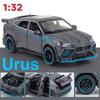 New 1:32 Lamborghini URUS Sports Car Simulation Diecast Metal Alloy Model Car Sound Light Pull Back Collection Kids Toy Gifts