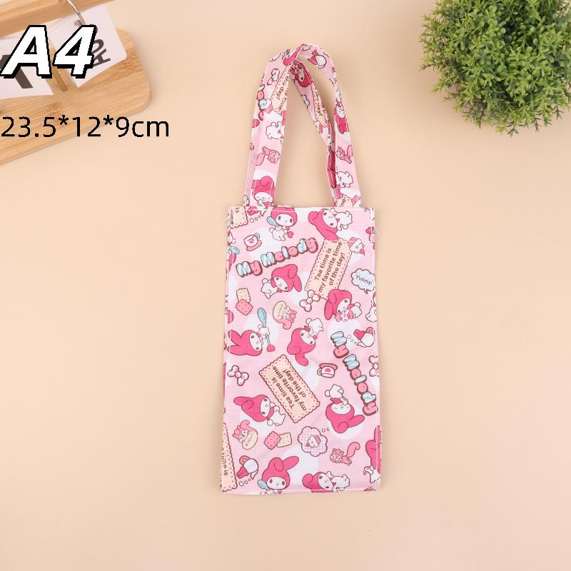 

1Pc Waterproof Cup Bag Cartoon Insulated Cup Bag Cute Water Kettle Handbag Outdoor Universal Storage Bag