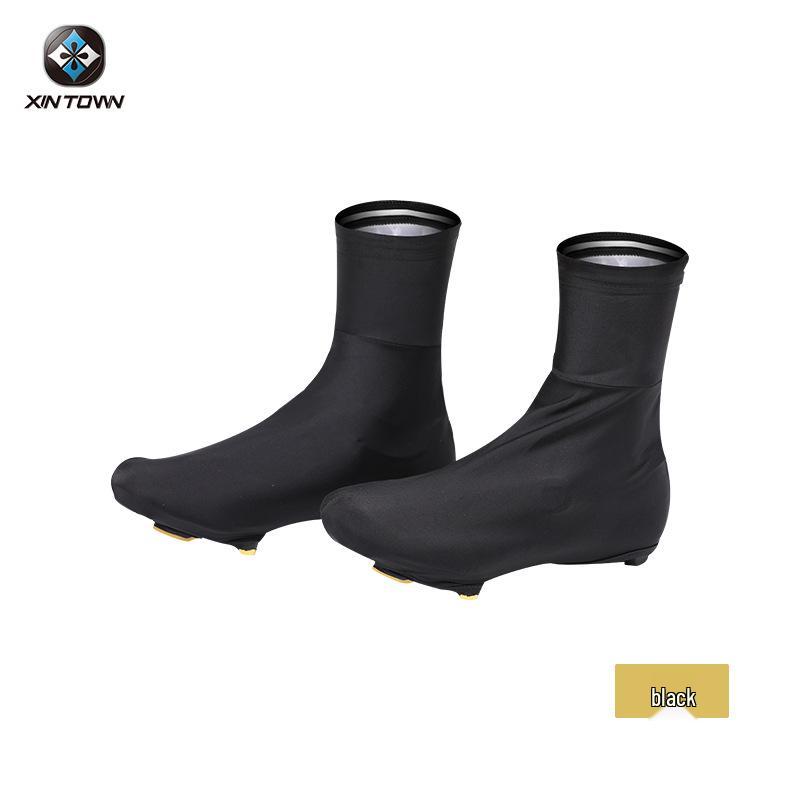 

Велосипедные бахилы XINTOWN Solid Color - легкие, пыленепроницаемые, необрастающие велосипедные аксессуары Extra Large чёрный