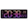 16" Nordic LED Digital Wall Clock with Large Screen Display, Model 6626 - Simple Living Room Décor.