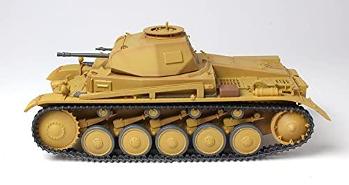 PLATZ/MONO Dragon 1/35 Scale Tanks of the World 2 German Army Panzer II Ausf. F Afrika Korps Plastic Model Kit MD002