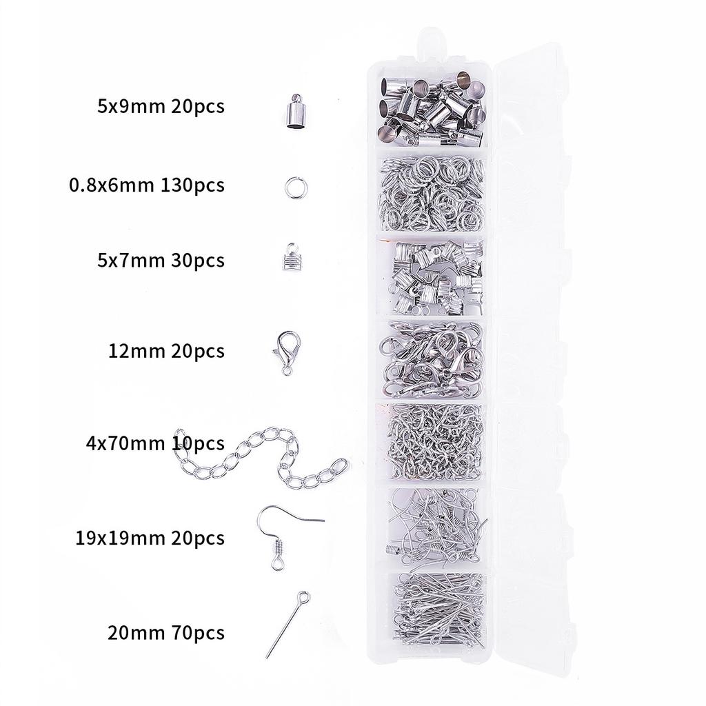 Metal Accessories Mixed Set Diy Handmade Bracelet Necklace Ear Jewelry Accessories Material Package
