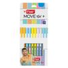 Flair Move Gel Pens 0.3 mm Blue Ink Set Of 1Pastel Matte Body Smooth Writing Pens For School Office Journaling Use