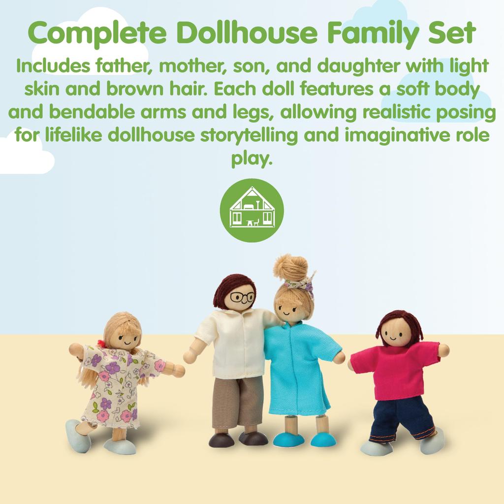 PLANTOYS JAPAN PLANTOYS 7142 Modern Doll Family