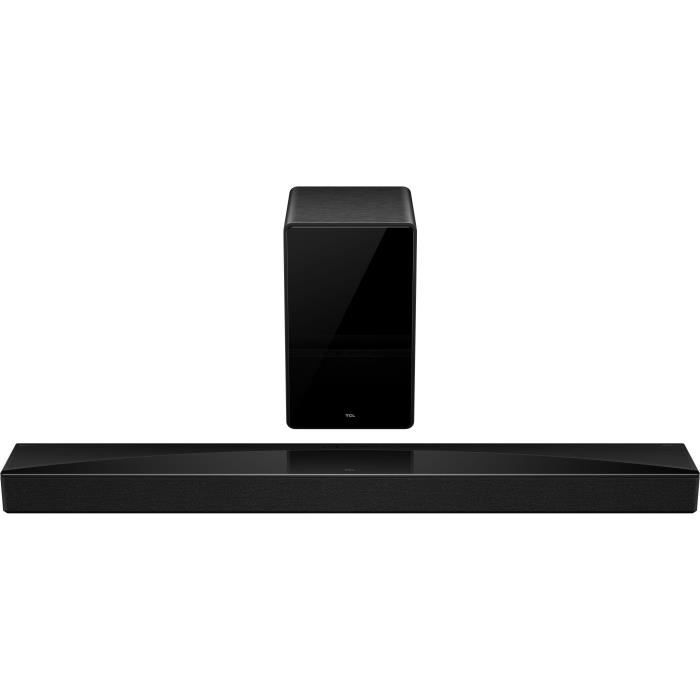 Barre de son - TCL - Q75HE - Ray-Danz Dolby Atmos 5.1.2ch - 620 W - Bluetooth - Caisson de basses sans fil - Noir