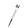10Pcs Stainless Steel LED Solar Light Solar Powered Lamp for Garden Driveway Pathway Yard