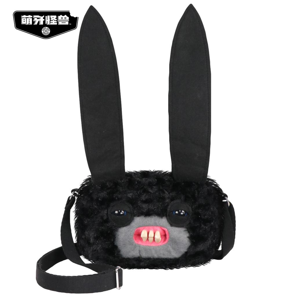 Bag Black Plush Toys Fugglers Wrinkled LORD LONG EARS MR BUTTONS Animels Stuffed Plushies Crossbody Bags Dolls