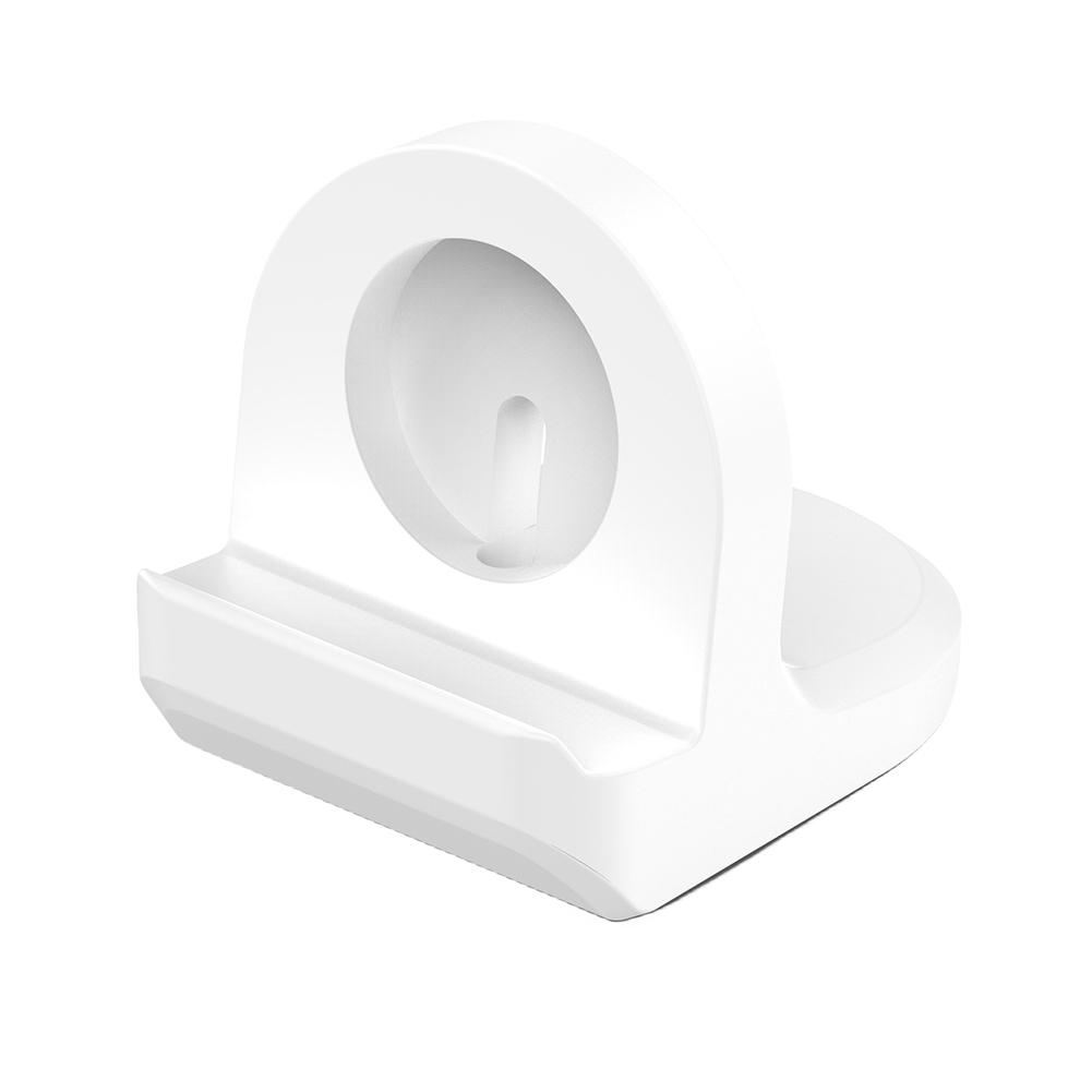 Silicone Charger Holder Non-Slip Base Charger Bracket Portable Charging Stand Lightweight for Galaxy Watch6/6 Classic/5/5pro