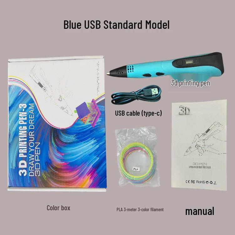 3D Printing Pen for Kids - Educational Drawing & DIY Graffiti Tool