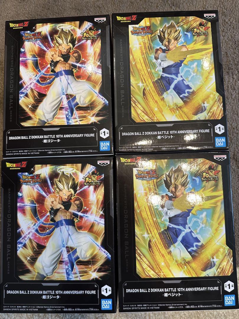 

[Б/У] Dokkan Battle 10-я годовщина Супер Веджито и Супер Гогета (2 каждый)