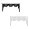 Swag Valance Vintage Decoration Breathable to Hang Waterfall Window Valance for