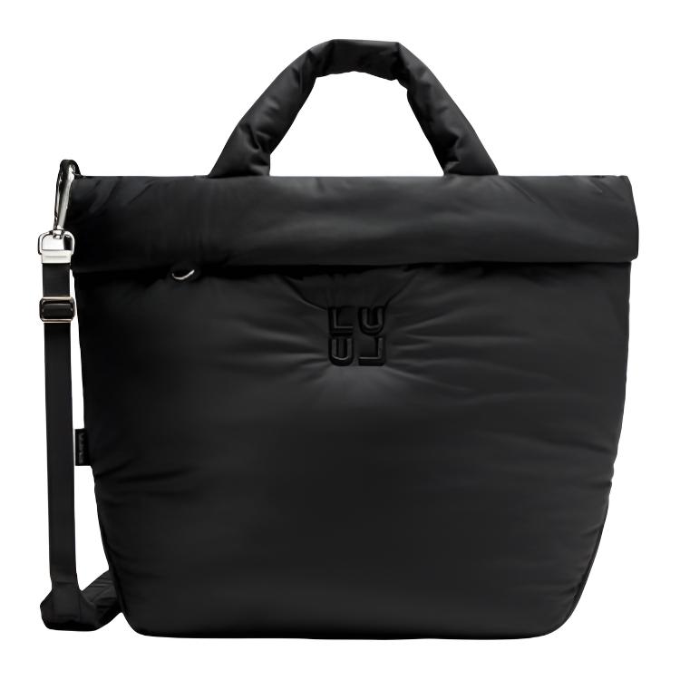 

Lululemon On My Level Logo 15L D-Ring Hook Adjustable Shoulder Strap Nylon Tote Bag Women bags Black LW9GC4S-0393 Black