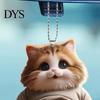 Fat Belly Cat Decor Automobile Pendant Car Ornament Lightweight Colorful Decoration Acrylic Hanging Mirror Windows Bags Striking