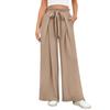 Women High Waist Pleated Loose Wide Leg Casual Summer Long Pants