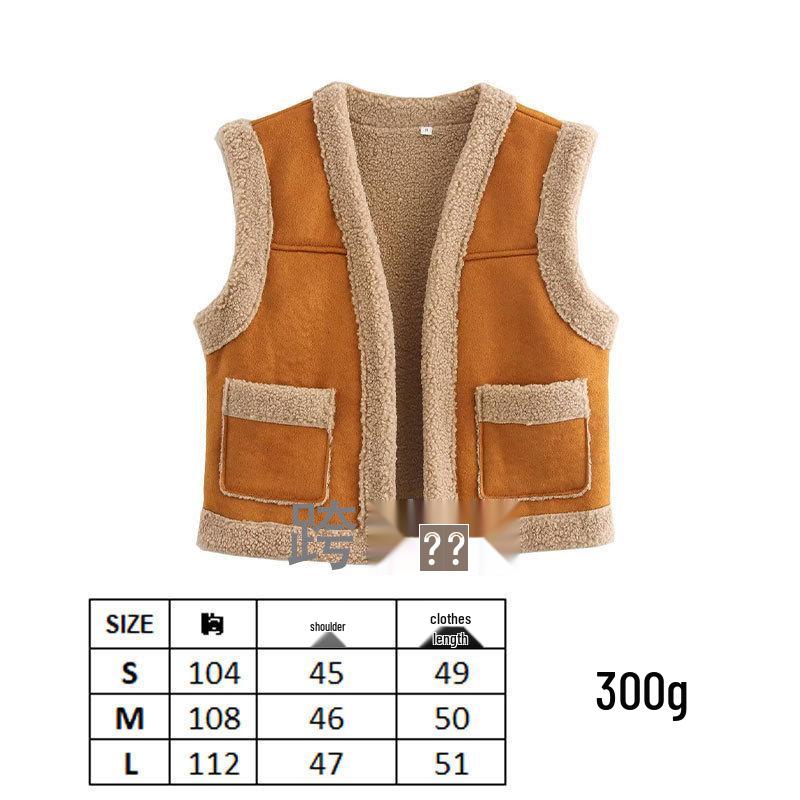 

Женская теплая куртка из кожи и меха с отложным воротником, свободного кроя, осень/зима 2024 Large