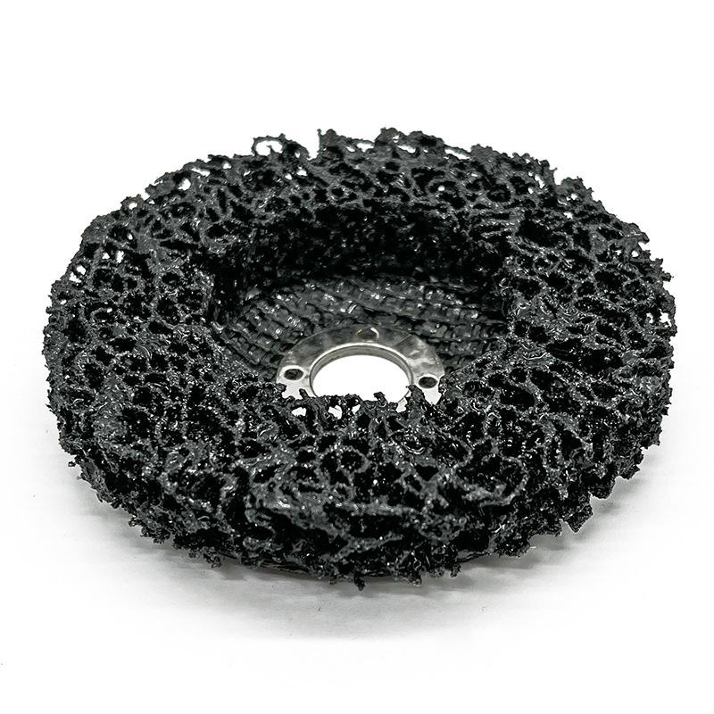 Metal Stainless Steel Grinding Disc Black Buffing Wheel for Paint Removal Rust Removal Wood Plastic Polishing