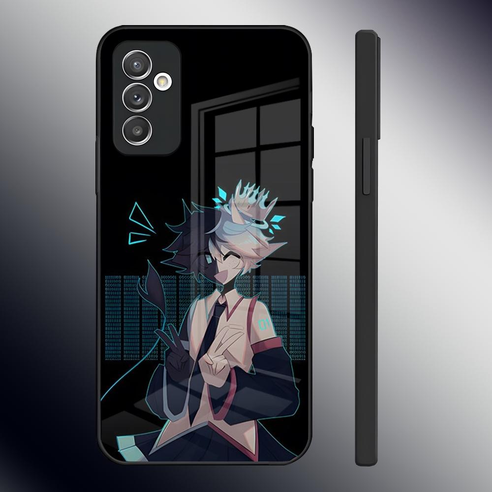 

Крутой чехол для телефона Ranboo Dream Smp для Samsung S24 Ultra S23 S22 S20 Fe S21 Plus A54 A34 A24 A53 A13 Note 20 Стеклянная задняя крышка Samsung s21plus