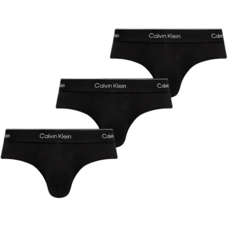 

Calvin Klein Логотип с буквой Треугольные трусы 3 шт. Мужское нижнее белье LV00NB4388-TM6 XL