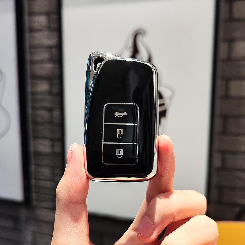 Lexus Key Case for UX260H, ES200, RX, NX, LX - Women's Car Key Bag Shell & Buckle