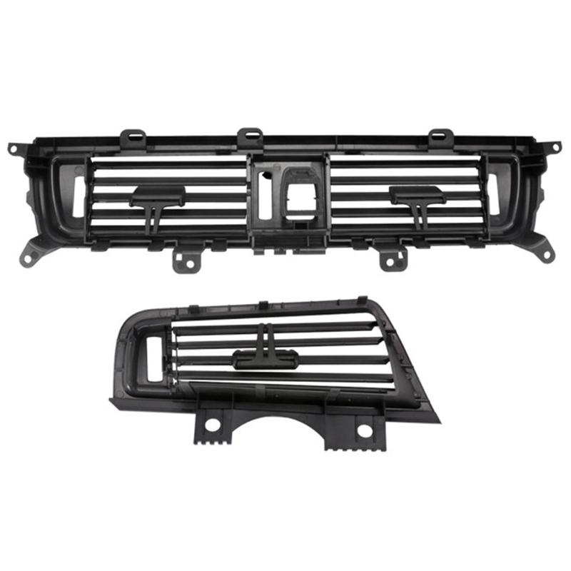 Black Air Conditioning Outlet Panel Grille Air Vent Panel Replacement Suitable for 5 Series F10 F11 F18 Parts