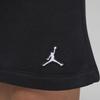 Jordan Logo Solid Drawstring Track Shorts Men Bottoms Black DQ7471-010