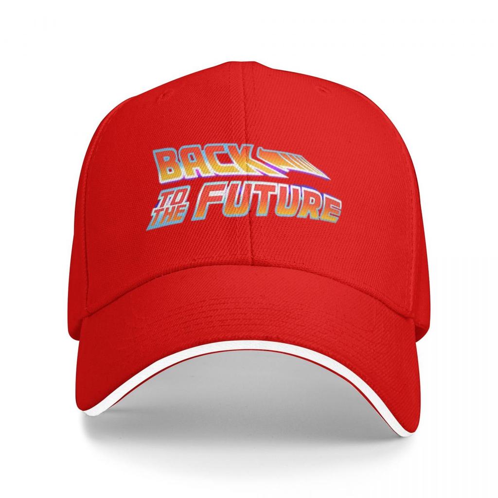 Unisex Baseball Hats Back To The Future Movie Logo Outdoor Streetwear Summer Sports Baseball Caps Hip Hop Cap Casquette Hats