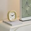 Cream style home wall clock for living room entrance, TV counter-style clock for decoration, tabletop display piece