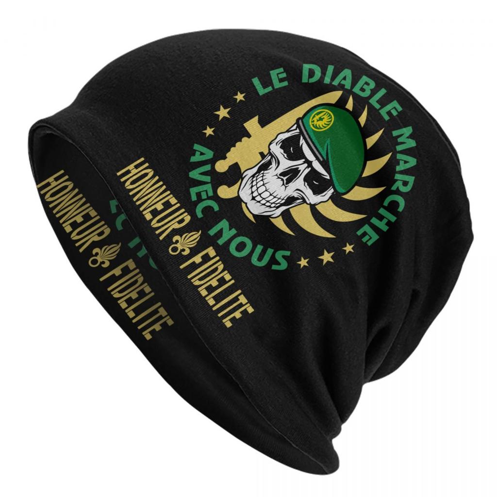 Custom Napoleonic French 85th RegiUnisextal Flag Bonnet Hat Knit Hats France Fleur De Lis Winter Warm Skullies Beanies Caps