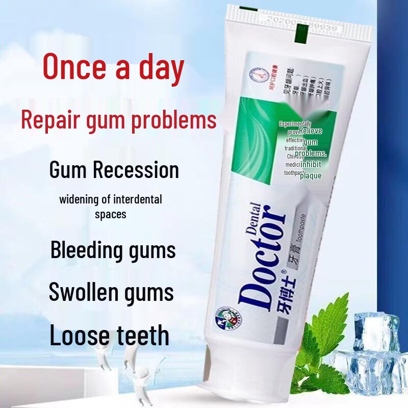 

Dr. Dental Chinese Herbal Gum Care Toothpaste