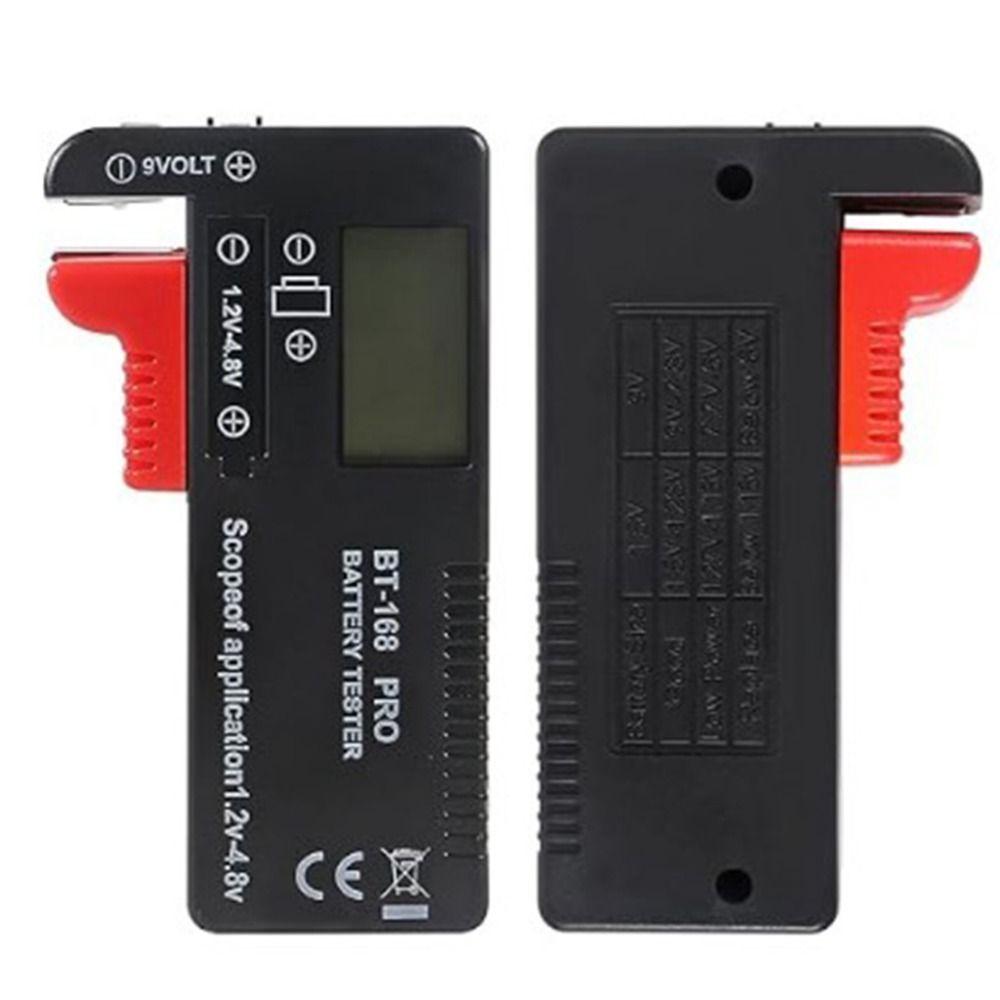 BT-168PRO Battery Tester LCD Display Battery Voltage Tester  Household Batteries