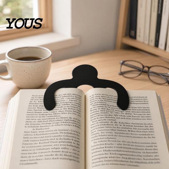 Fun Reading Accessory 3D Printed Bookmark, Hands Free Design, Creative Book Page Integrated Molding Bookmark Clip, Securely Accessory, for Students