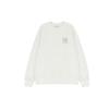 MLB New York Yankees Printed Loose Casual Crewneck Sweatshirt Unisex sweatshirt Cream 3AMTEC114-50CRS