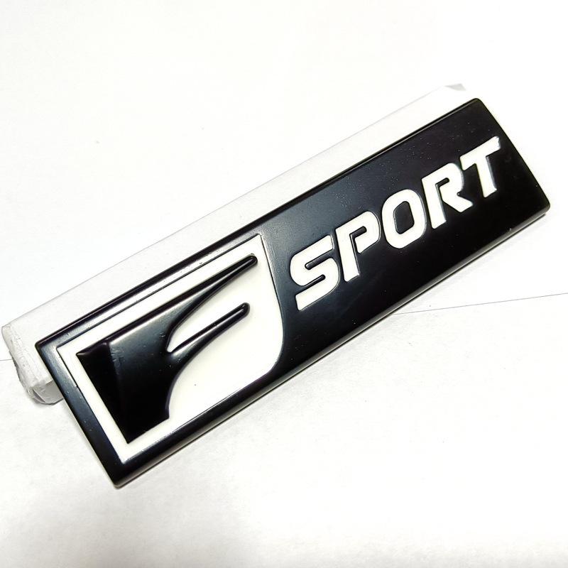 F-SPORT Metal Car Sticker for Lexus Lingzhi Logo Modification - Fender Pair