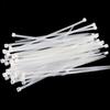 Nylon Cable Ties, Plastic Black and White Binding Straps, Packaging Self-locking Strapping Straps, Fixed Straps