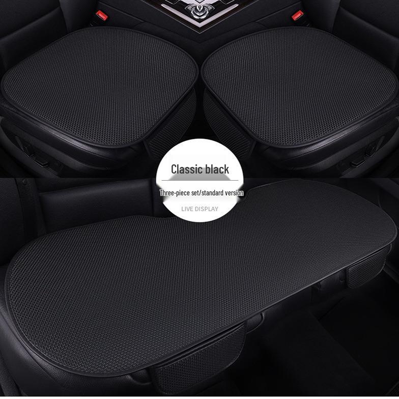 3-Piece Imitation Linen Ice Silk Seat Cushion Set for Besturn B50/B30/B90/Yueyi 03-07