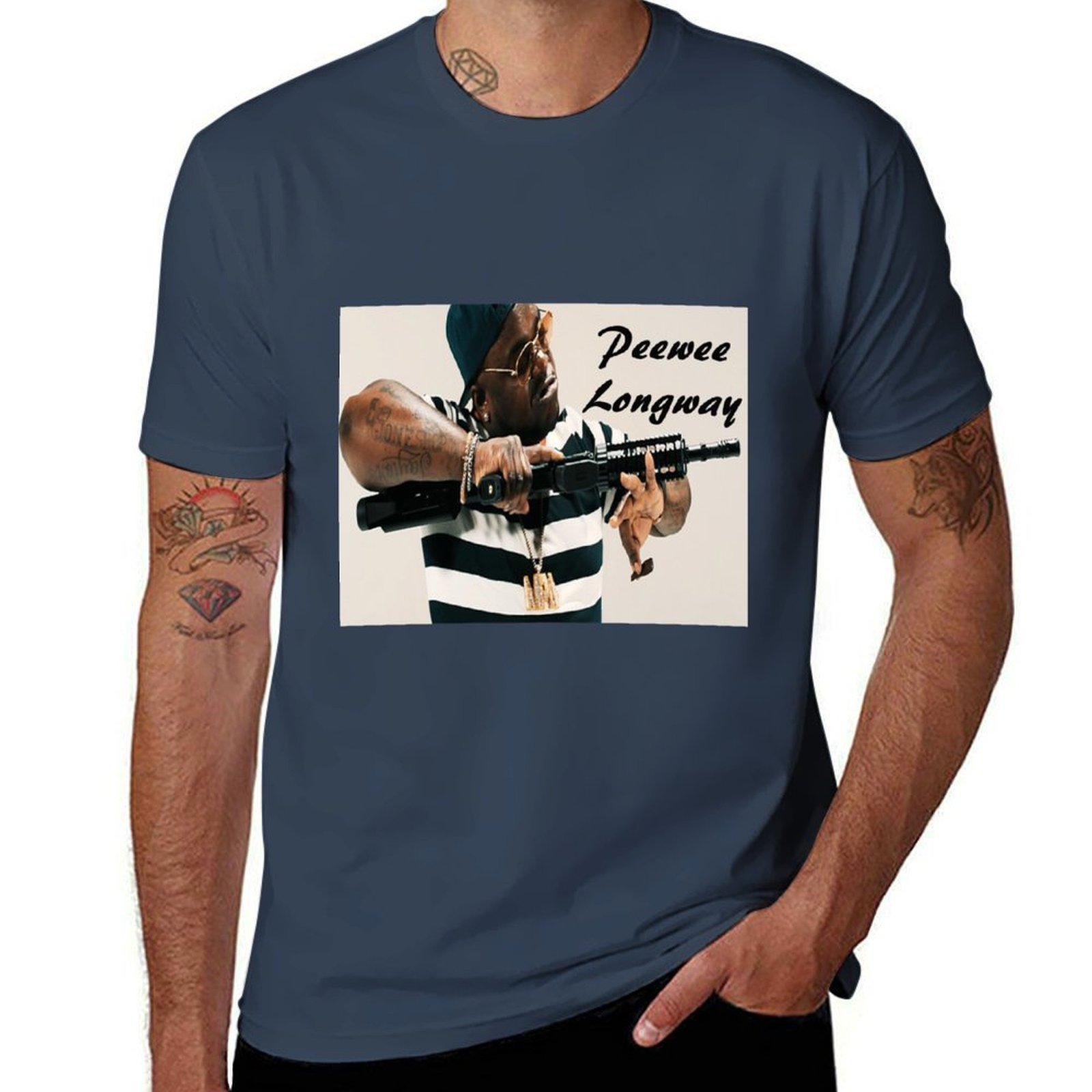Peewee Longway Tshirt Street Fashion Casual Tee Shirt S