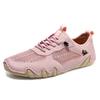 2025 New Summer Men's Casual Sports Shoes Large Size Sewn Leather Mesh Shoes Octopus Men's Shoes
