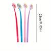 48Pcs 0.5mm Cute Unicorn Shape Neutral Pen, Cute Style Durable School Learn Water-based Pen for Awarding Student Prizes, Smooth Writing Office Supplie