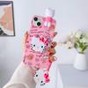 For Samsung Galaxy A17 A07 A16 A06 A26 A56 A04E A05 A05s A15 A25 A35 A55 Cake Kitty Case With Holder Rope