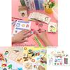 Montessori Wooden Drawing Stencils Set For Kids 20 Colorful Templates For Creative Diy Painting And Learning Games Chars)