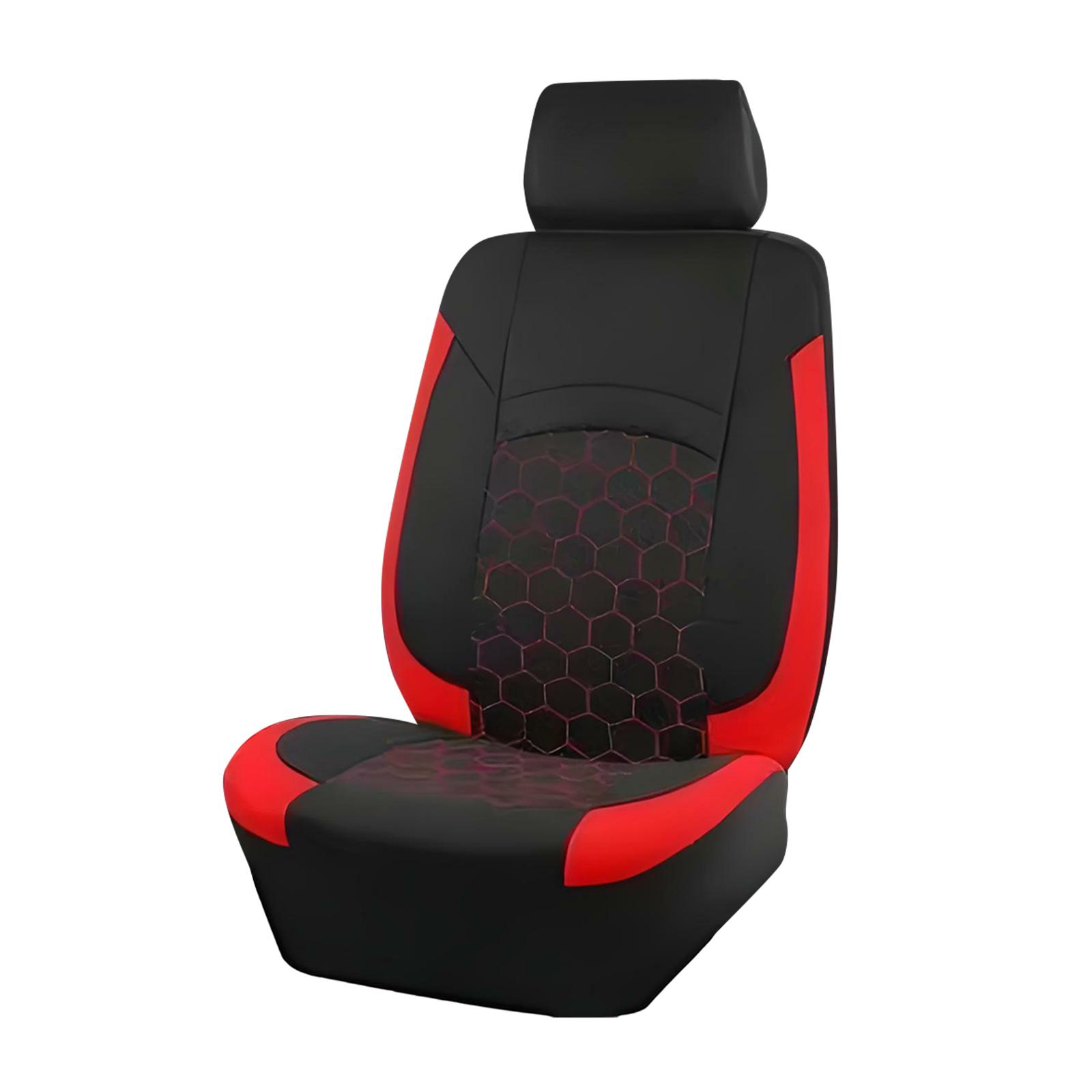 

Sporty Football Hexagonal Design Universal Car Seat Covers Protectors Crafted from Breathable Fabric For Multiple Vehicles