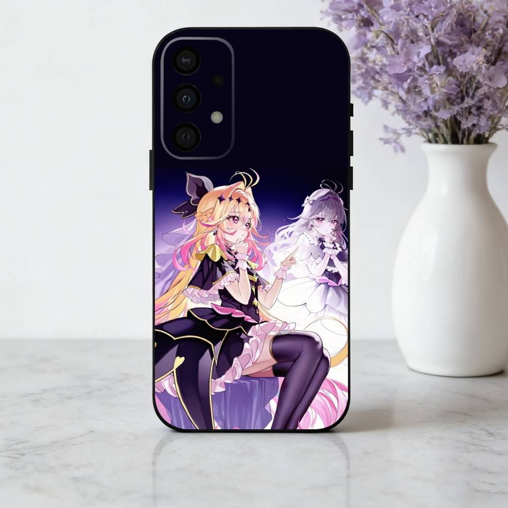M-Moria L-Luruka Star D-Detective Precure Phone Case For Samsung Galaxy A73,A72,A71,A70,A53,A52,A51,Others Soft Black Cover