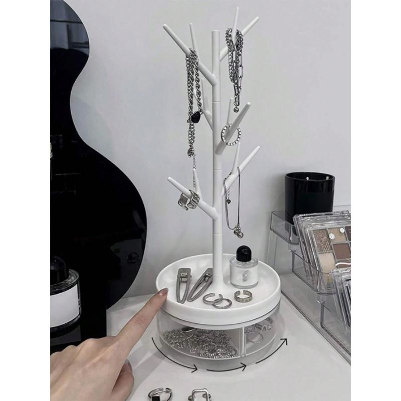 1pc Jewelry Storage Display Stand For Necklaces, Bracelets, Earrings And Rings Back To School