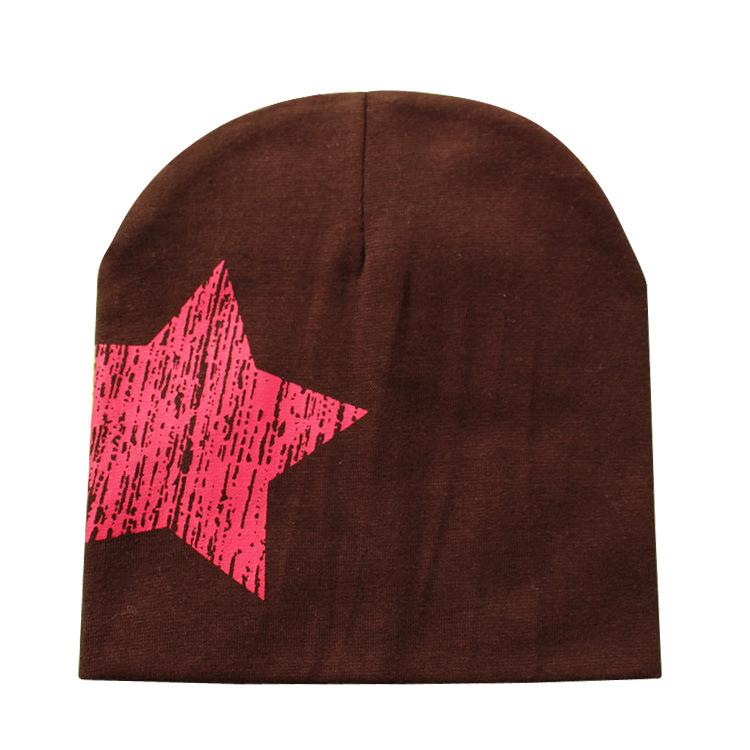 Baby Hat Autumn Winter Kids Cap Star Print Beanie Warm Hats for Children Warmer Summer Hat for Kids Baby Boy