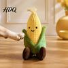 Puppy Boredom Relief Toys Plush Corn Dog Toy Squeaky Stuffed Chew Pet for Aggressive Chewers Soft Teething Toy Small To Medium Dogs Durable Fetch