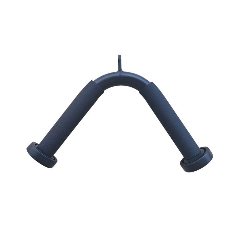 Easy Install Carbon Steel Tricep Grip Attachments For Garage Gym Workouts Pulldown Exercises And Arm Strength Training 1