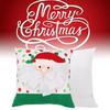 Festive Christmas Santa Claus Pillow Cover Cozy Decorative Cushion For Holidays