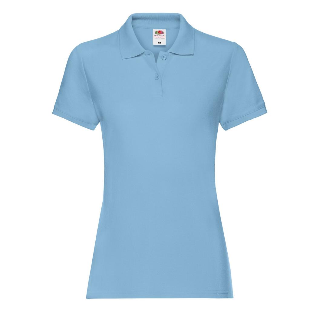 Fruit of the Loom Womens/Ladies Premium Plain Polo Shirt