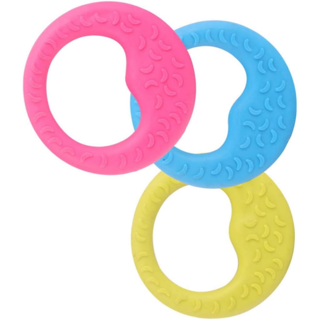 New Pet Products Moon Pet ToysTPR Toys Moon Bite Resistant Teeth Grinding Training DogsTPR Moon Dog Toys EasyTo Clean InteractiveToys Cat and Dog Toys