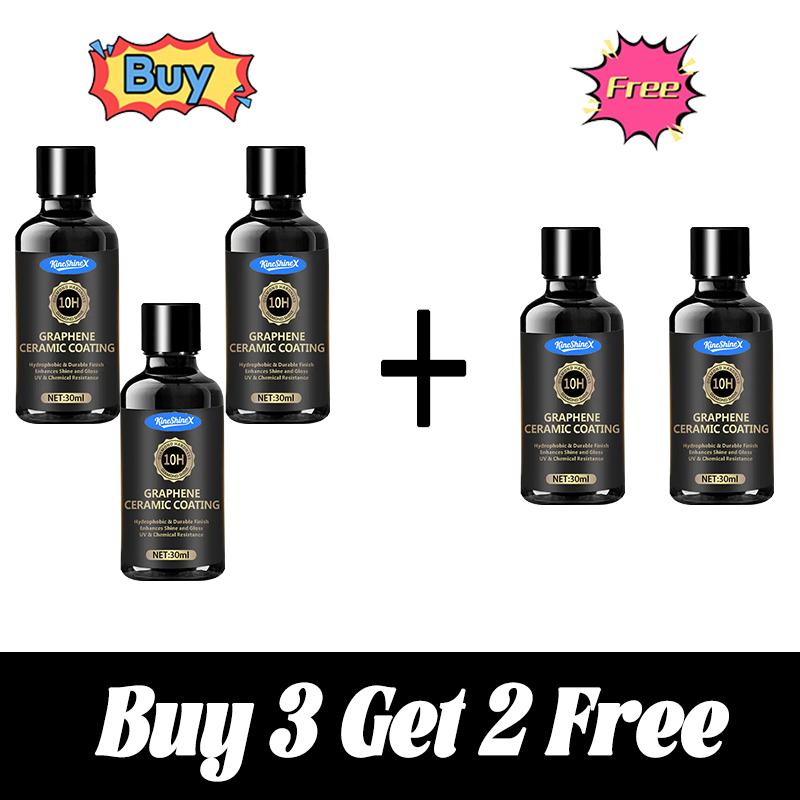 QC19 Car Coating 10H Nano Graphen Ceramic Coating High Glossy Anti Scratch for Car Body Protection Glass Coating Water Repellent